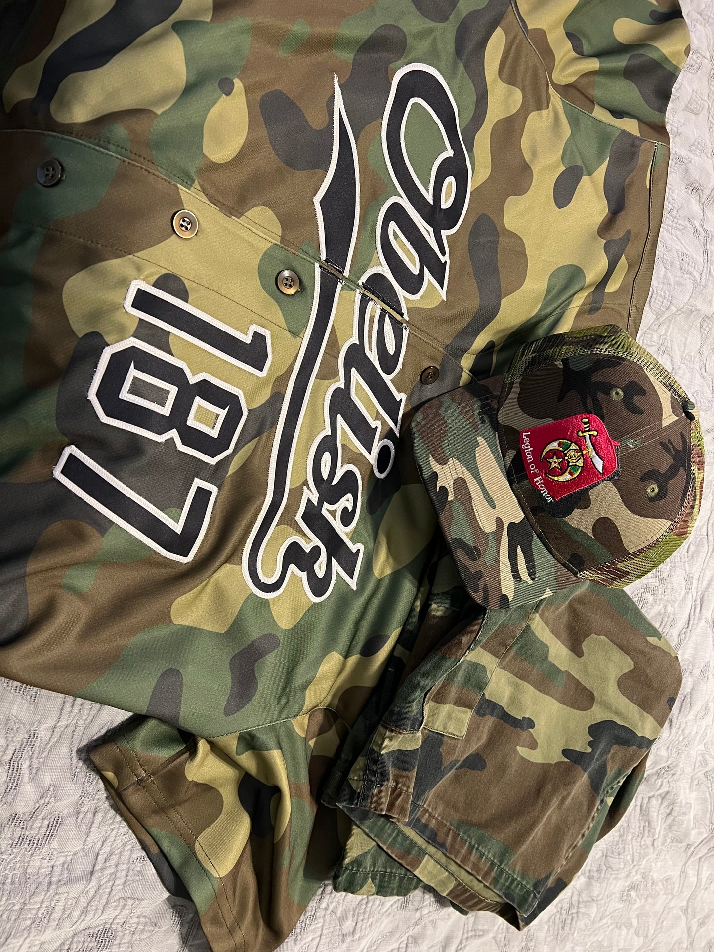Legion of Honor Trucker Hat (Cammo)
