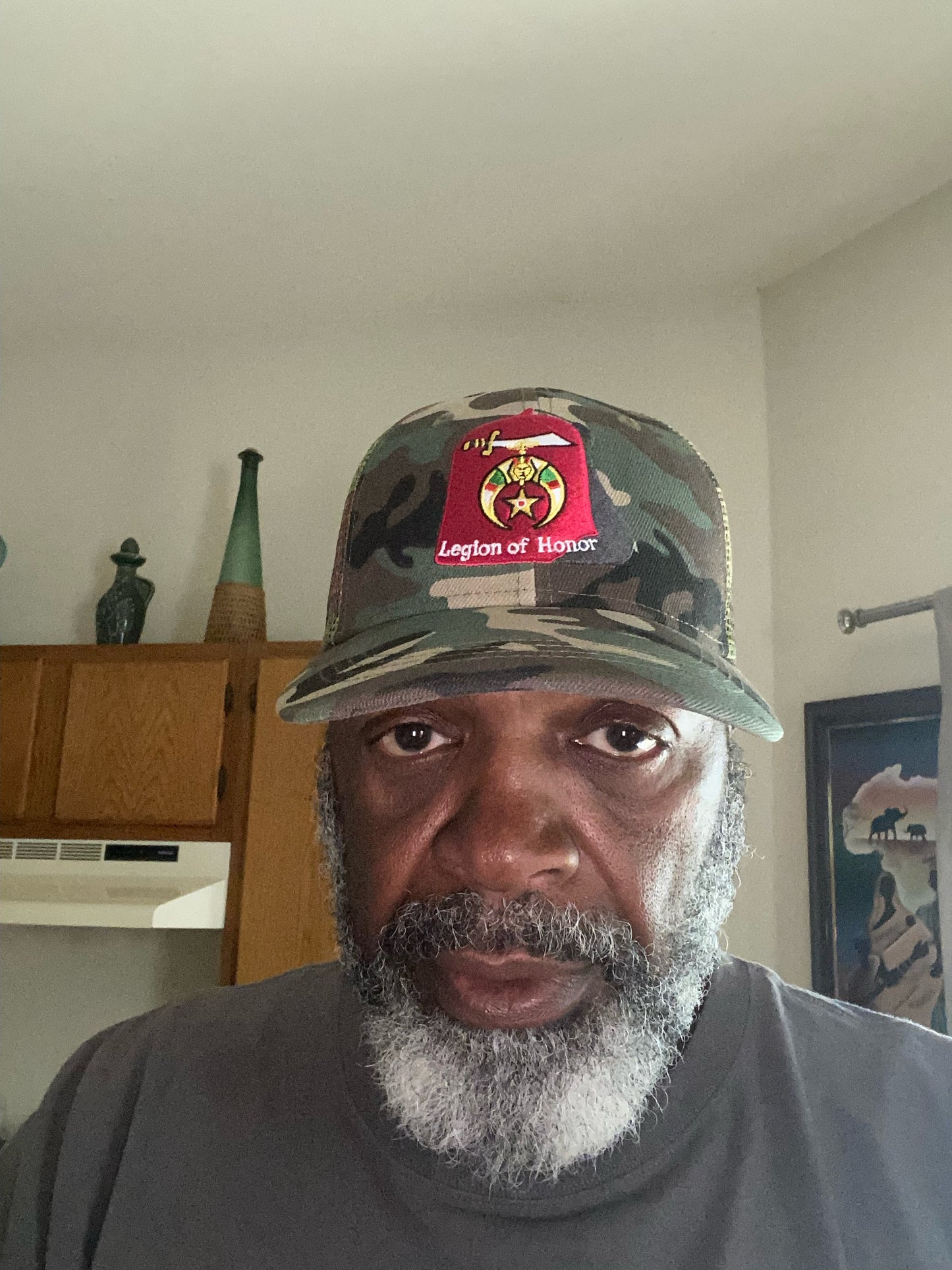 Legion of Honor Trucker Hat (Cammo)