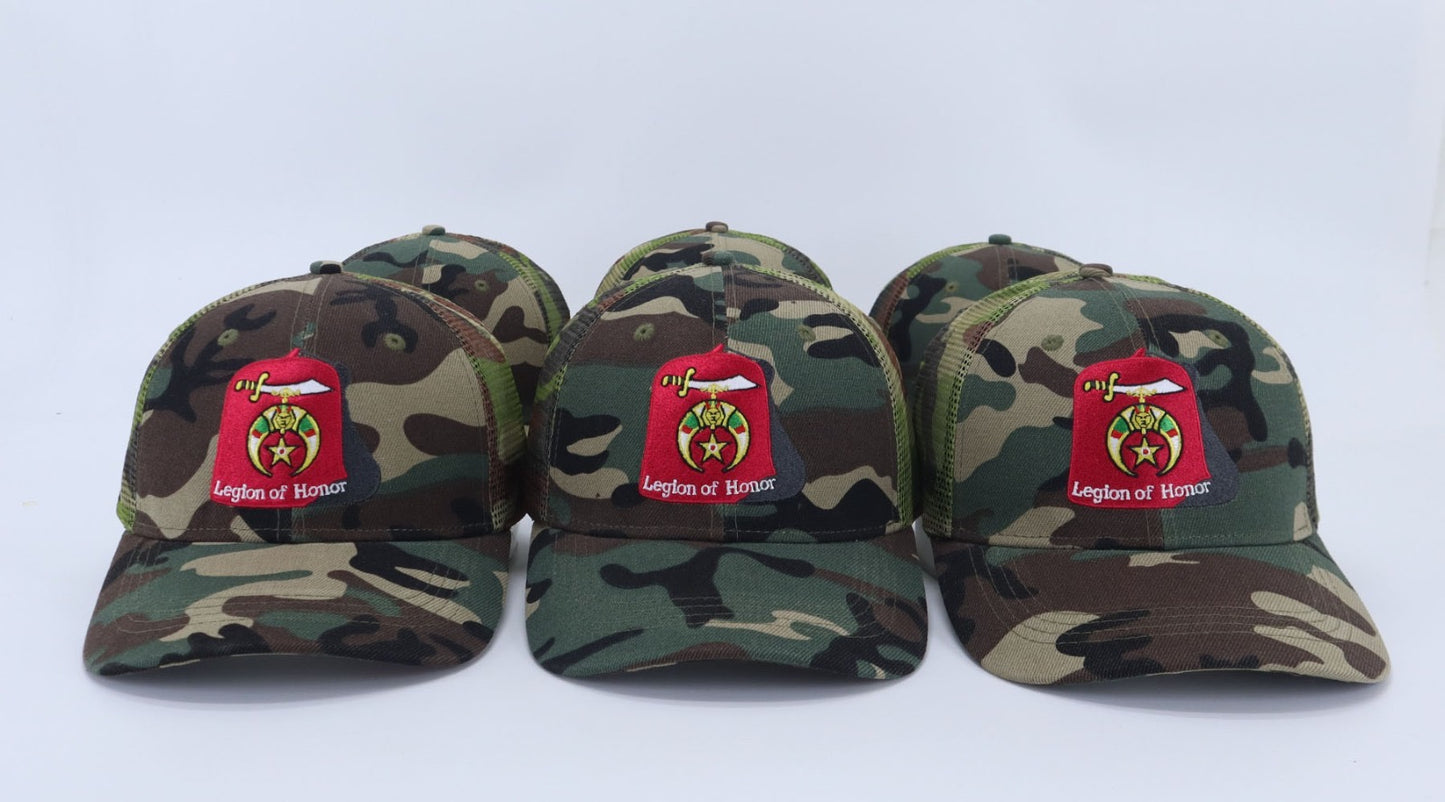 Legion of Honor Trucker Hat (Cammo)