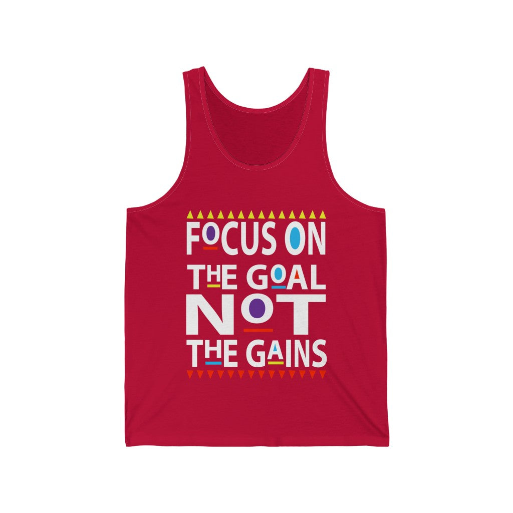 Focus on the Goals (Tank Top)