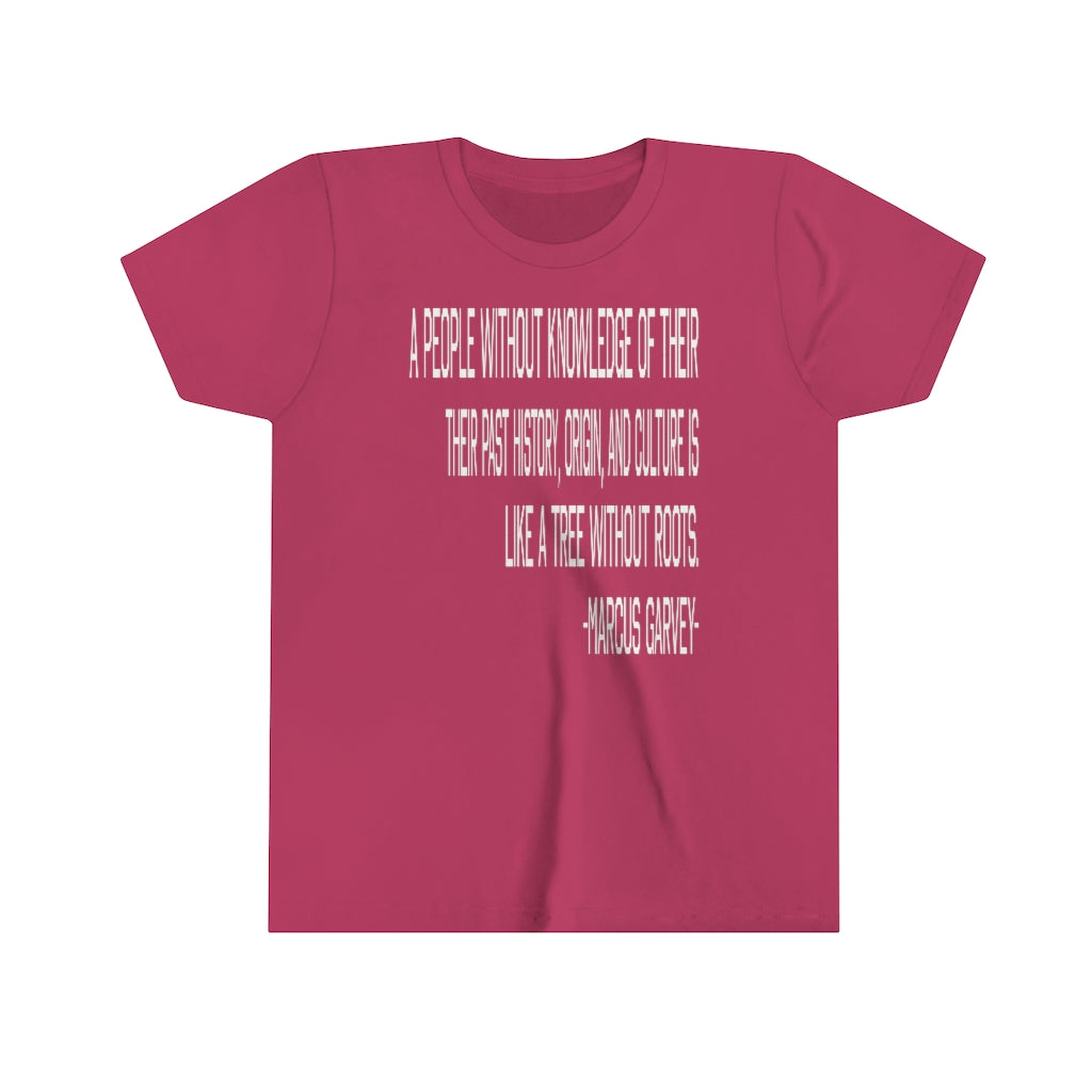 Marcus Garvey "A People Without Knowledge" (Kids T-Shirt)