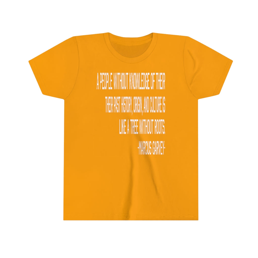 Marcus Garvey "A People Without Knowledge" (Kids T-Shirt)