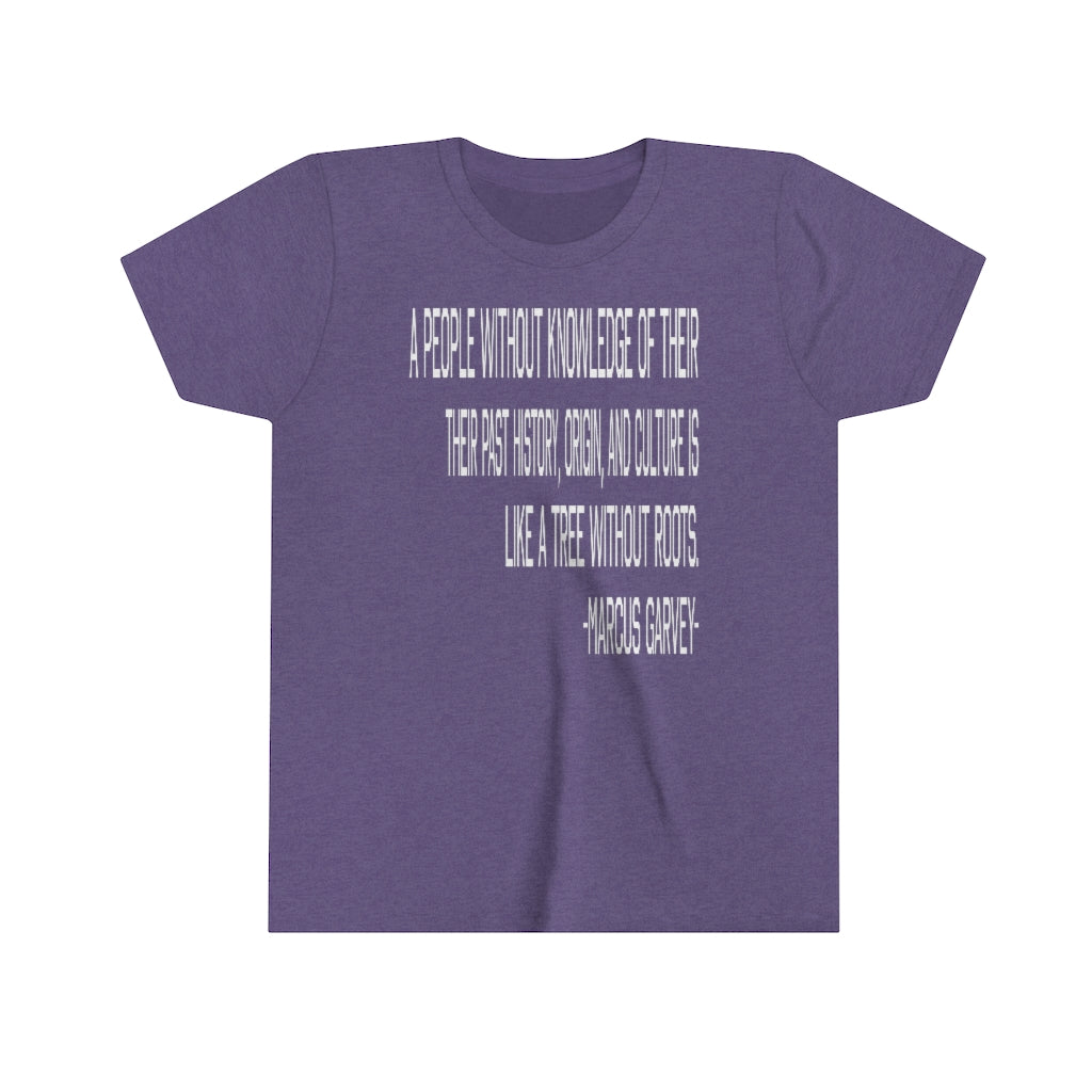 Marcus Garvey "A People Without Knowledge" (Kids T-Shirt)