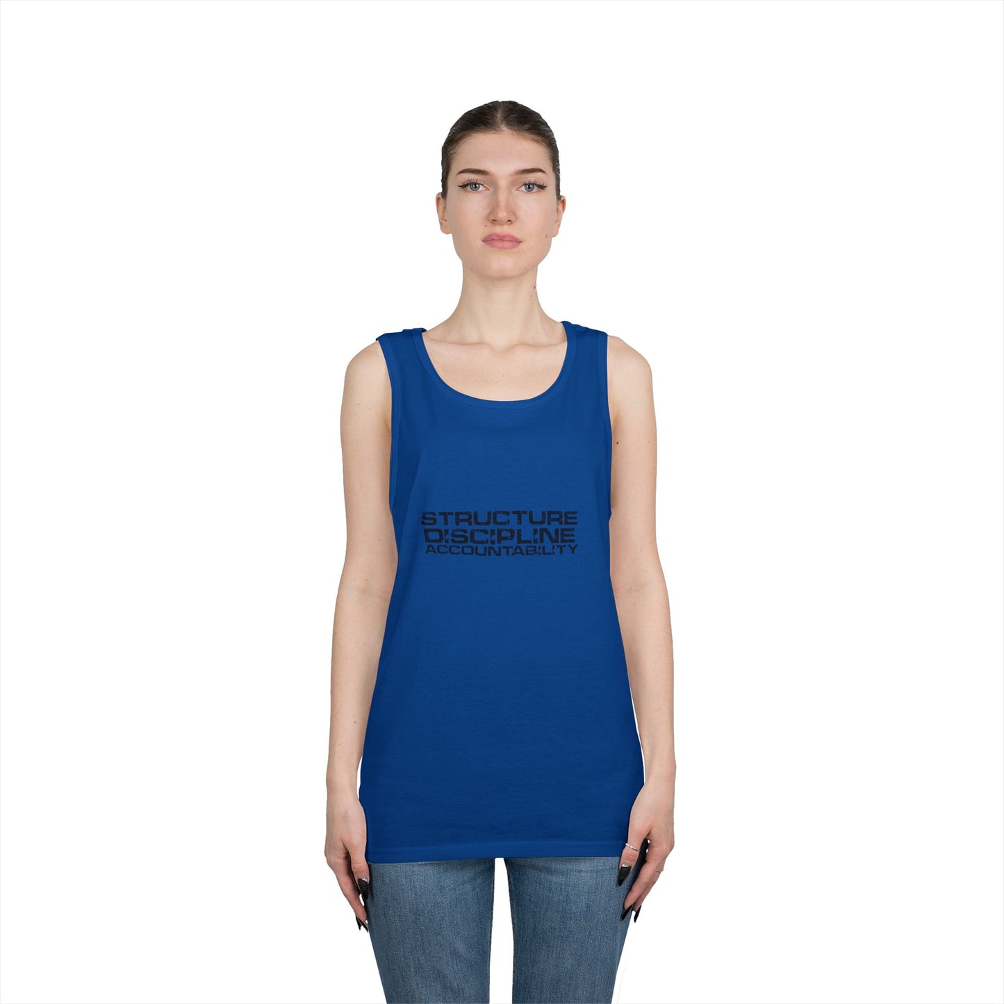 Structure  Discipline Accountability  (Tank Top)