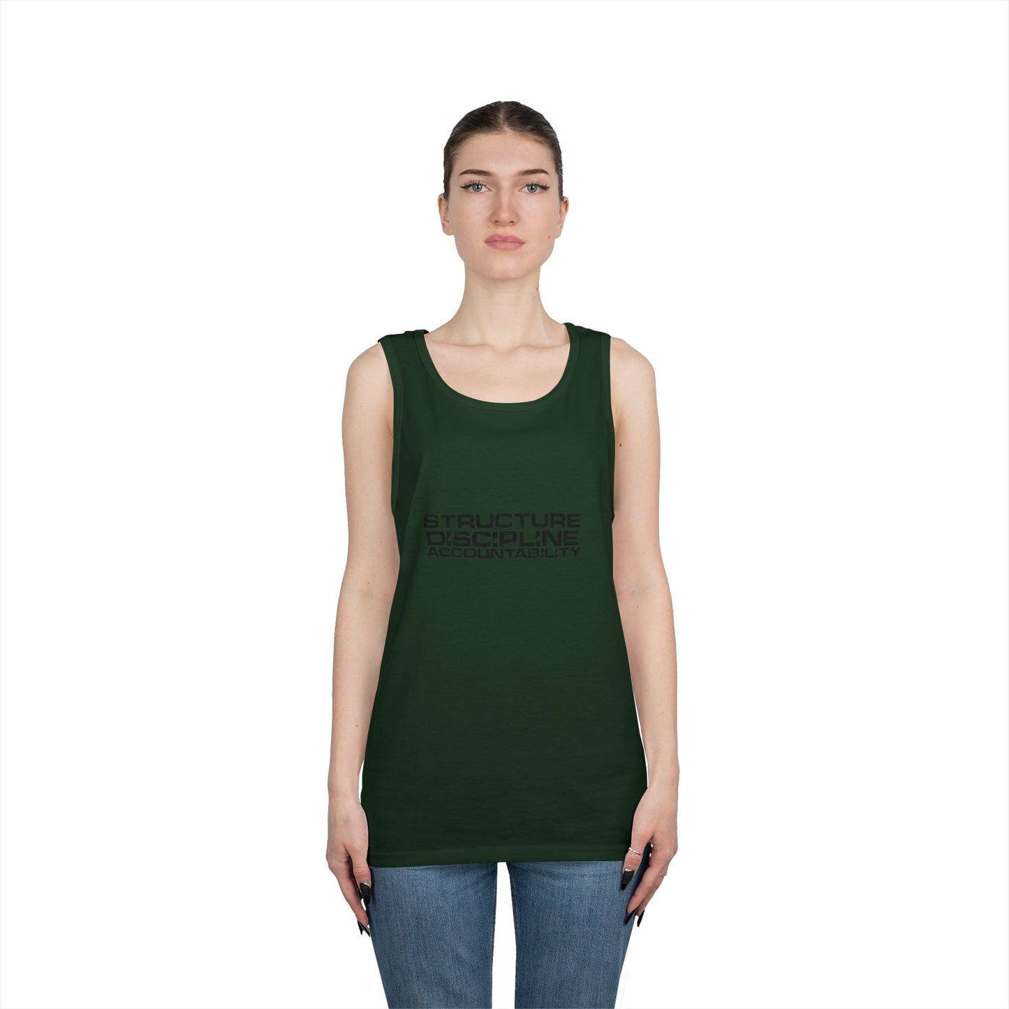 Structure  Discipline Accountability  (Tank Top)