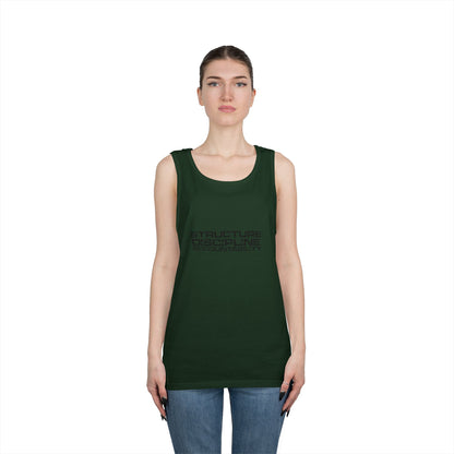 Structure  Discipline Accountability  (Tank Top)