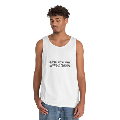 Structure  Discipline Accountability  (Tank Top)