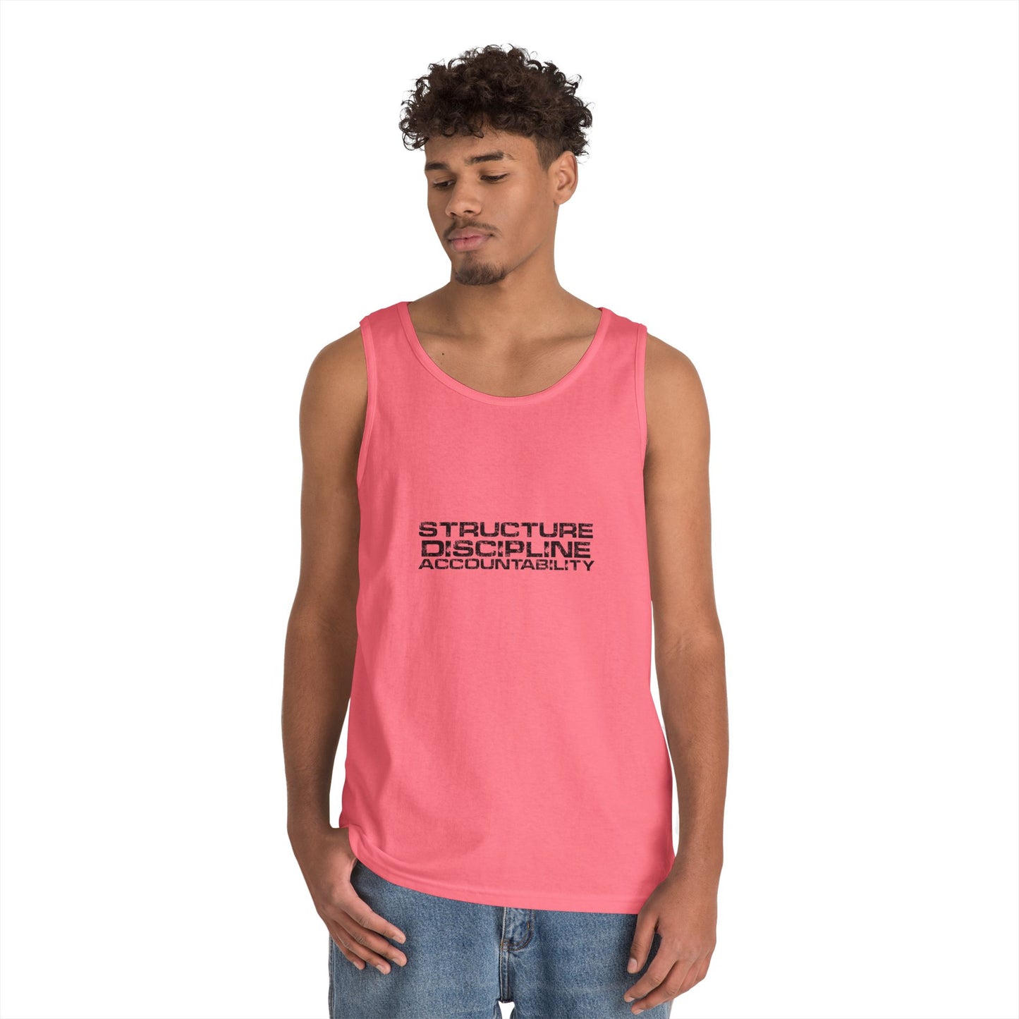 Structure  Discipline Accountability  (Tank Top)