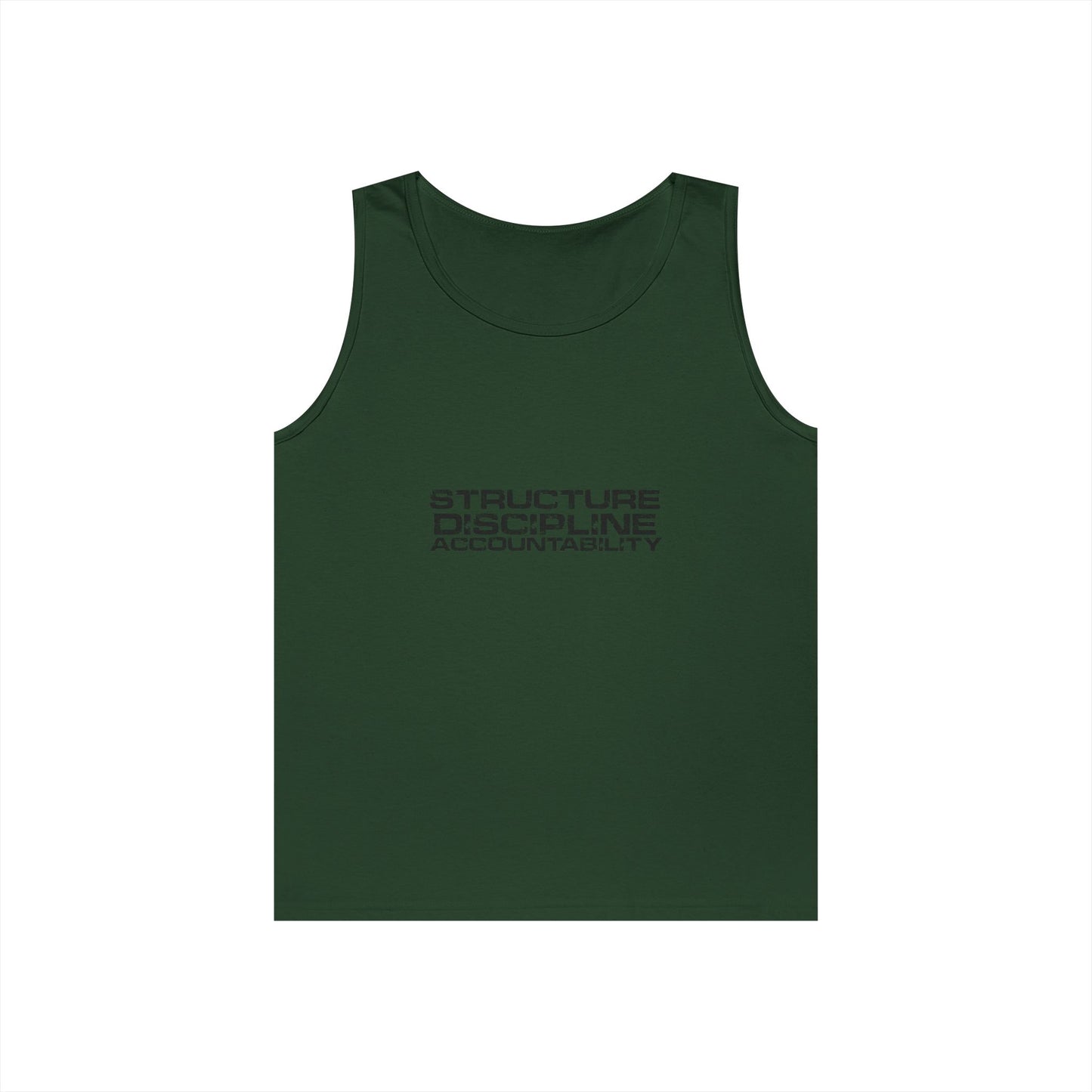 Structure  Discipline Accountability  (Tank Top)