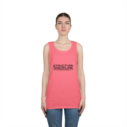 Structure  Discipline Accountability  (Tank Top)