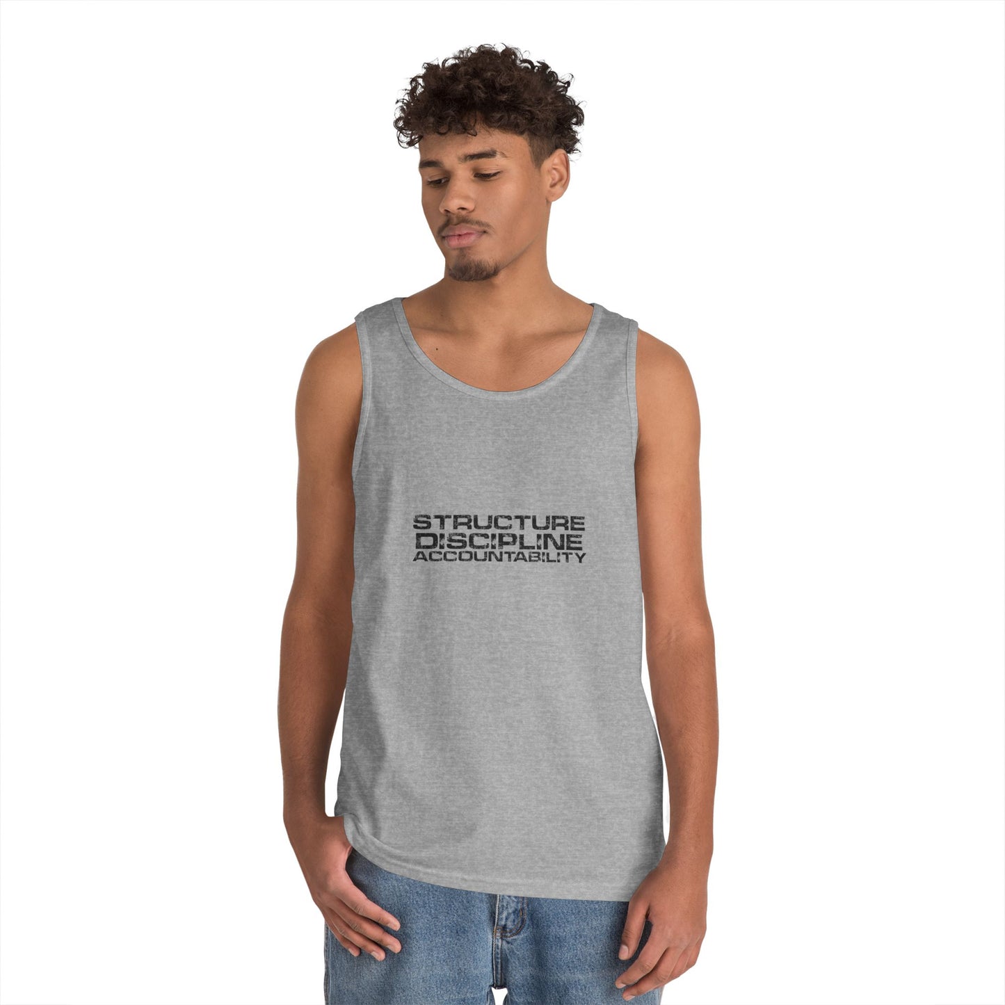 Structure  Discipline Accountability  (Tank Top)