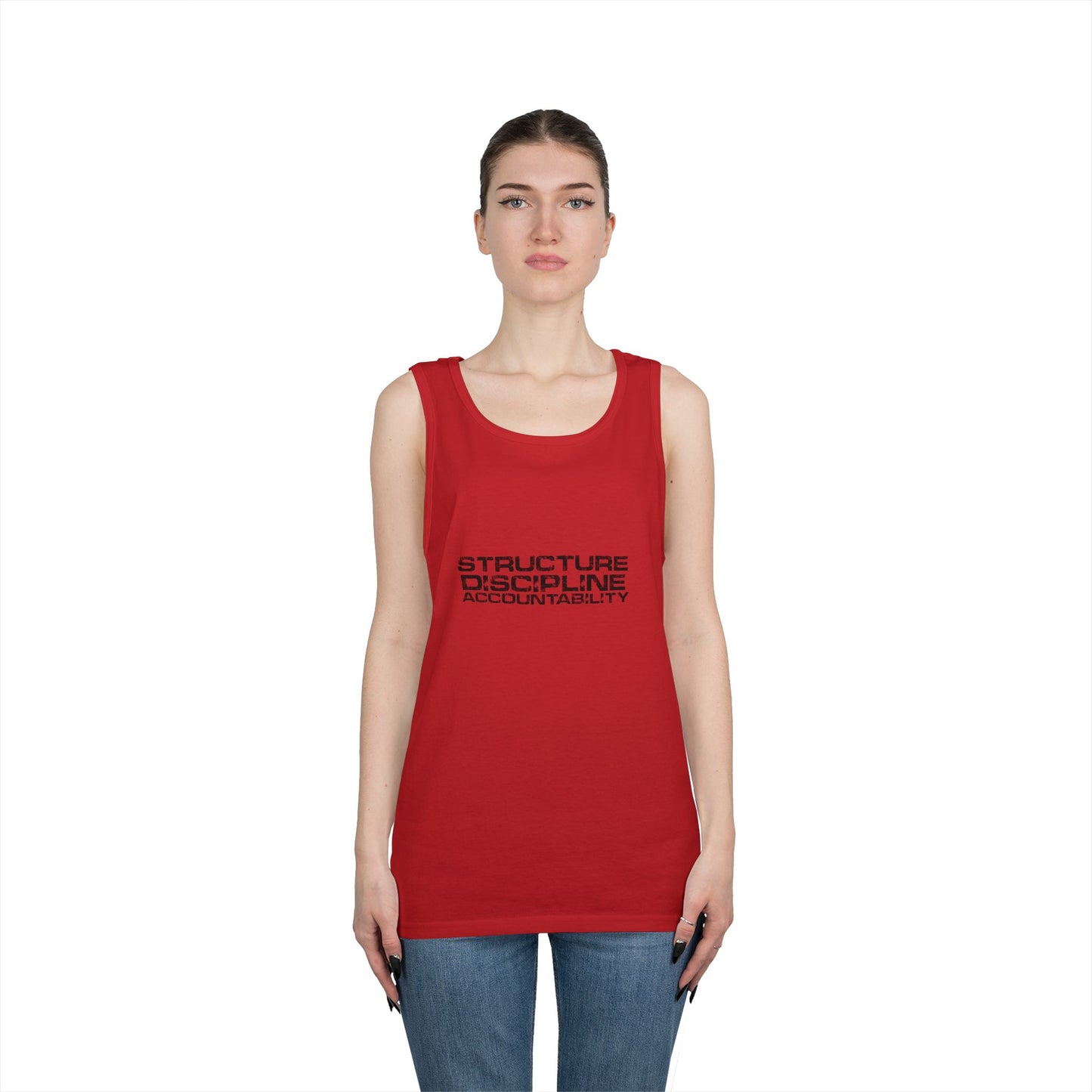 Structure  Discipline Accountability  (Tank Top)