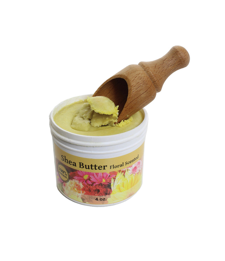 Shea Butter Floral Scented 4 oz