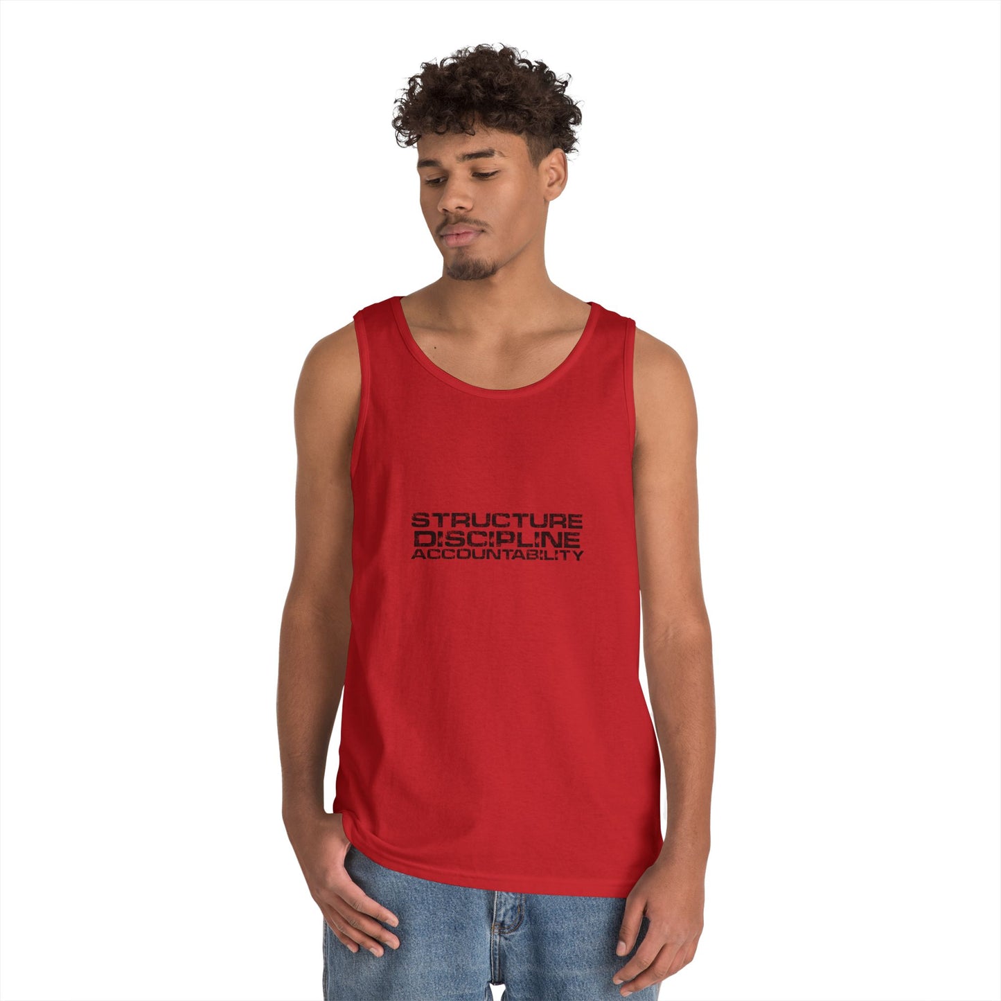 Structure  Discipline Accountability  (Tank Top)