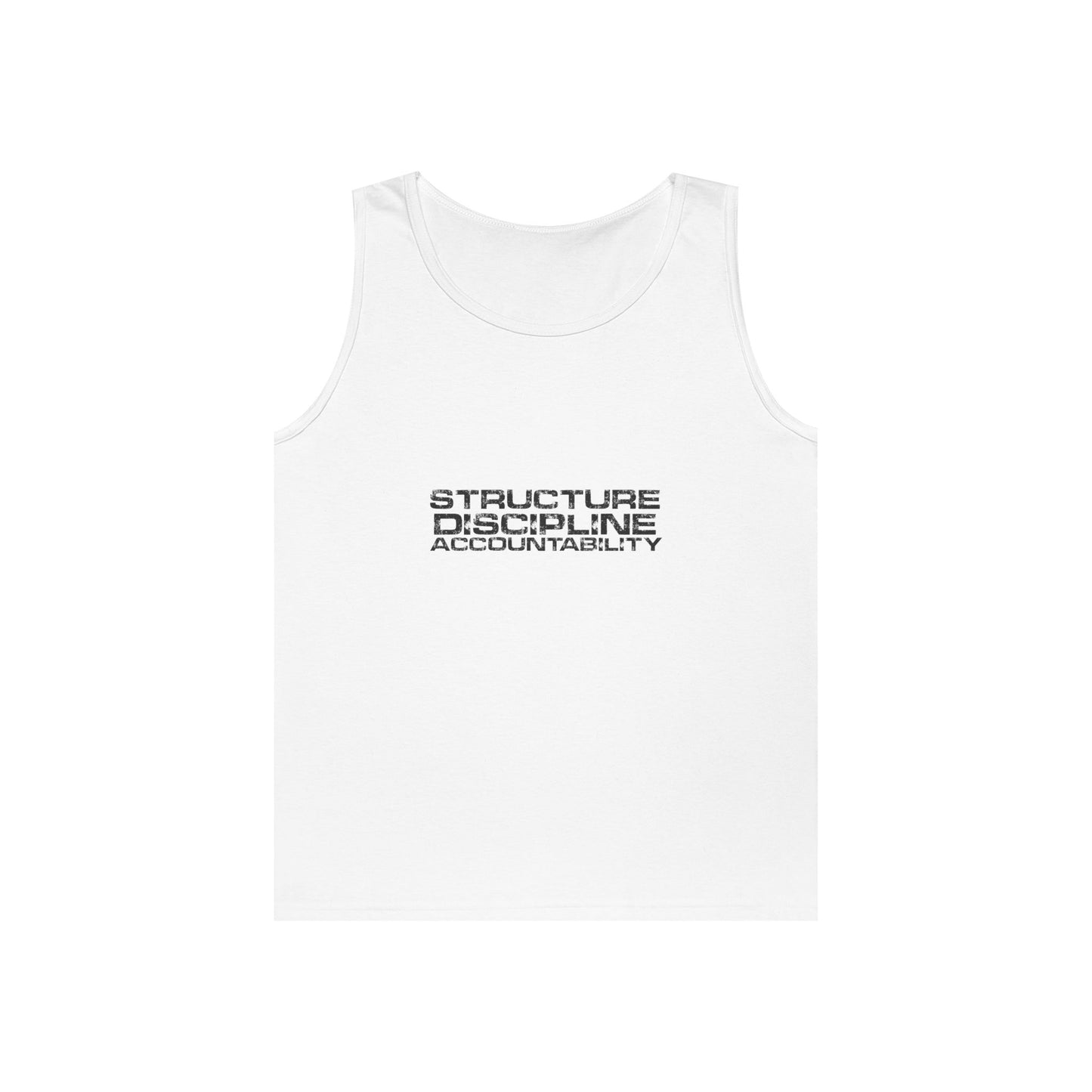 Structure  Discipline Accountability  (Tank Top)