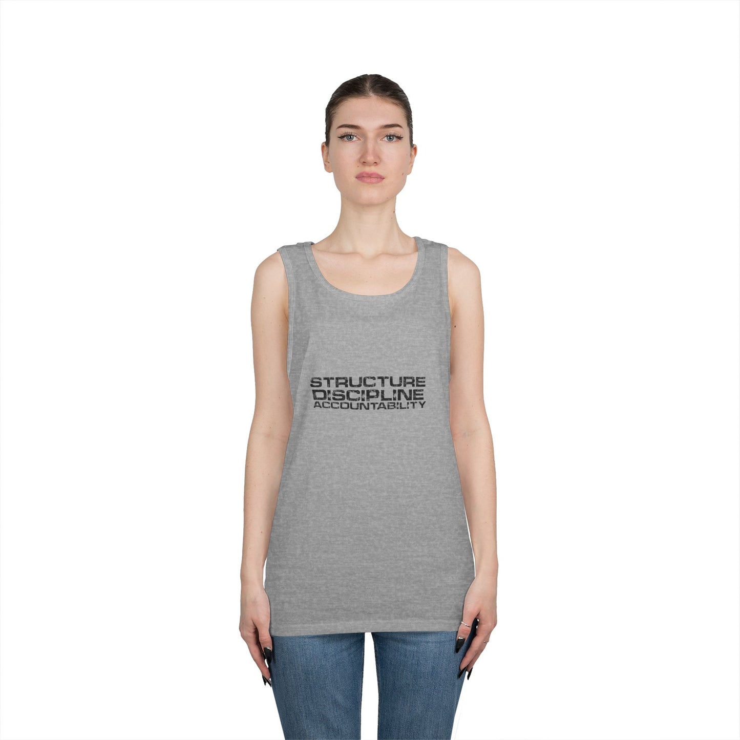 Structure  Discipline Accountability  (Tank Top)