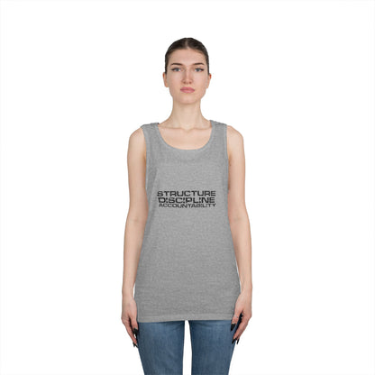 Structure  Discipline Accountability  (Tank Top)