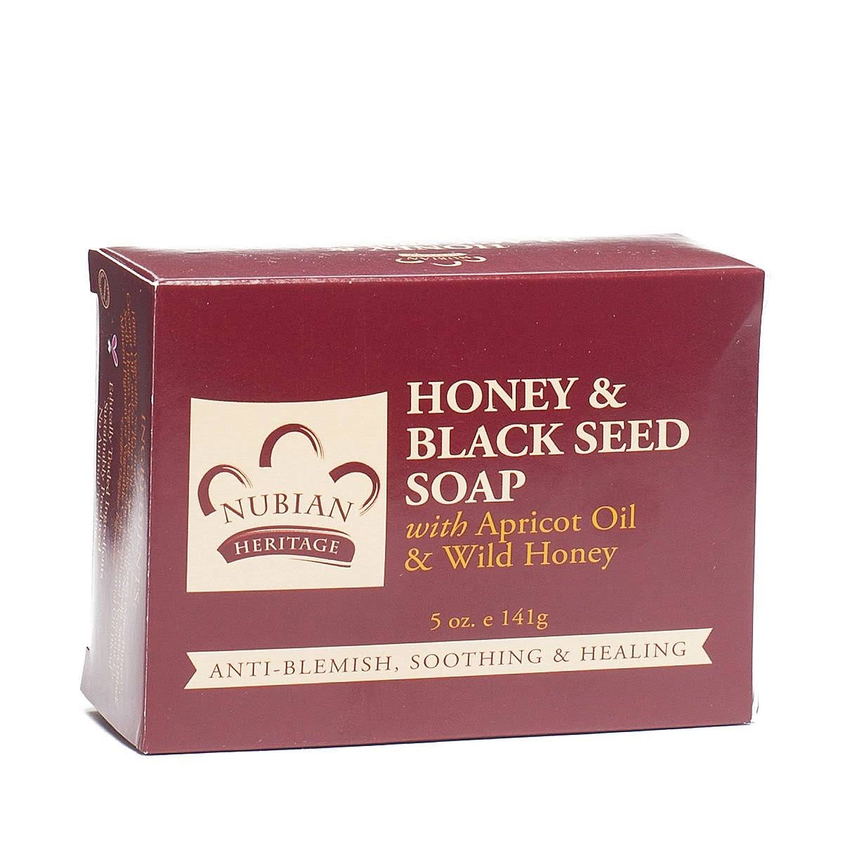 Nubian Heritage Honey & Black Seed Soap