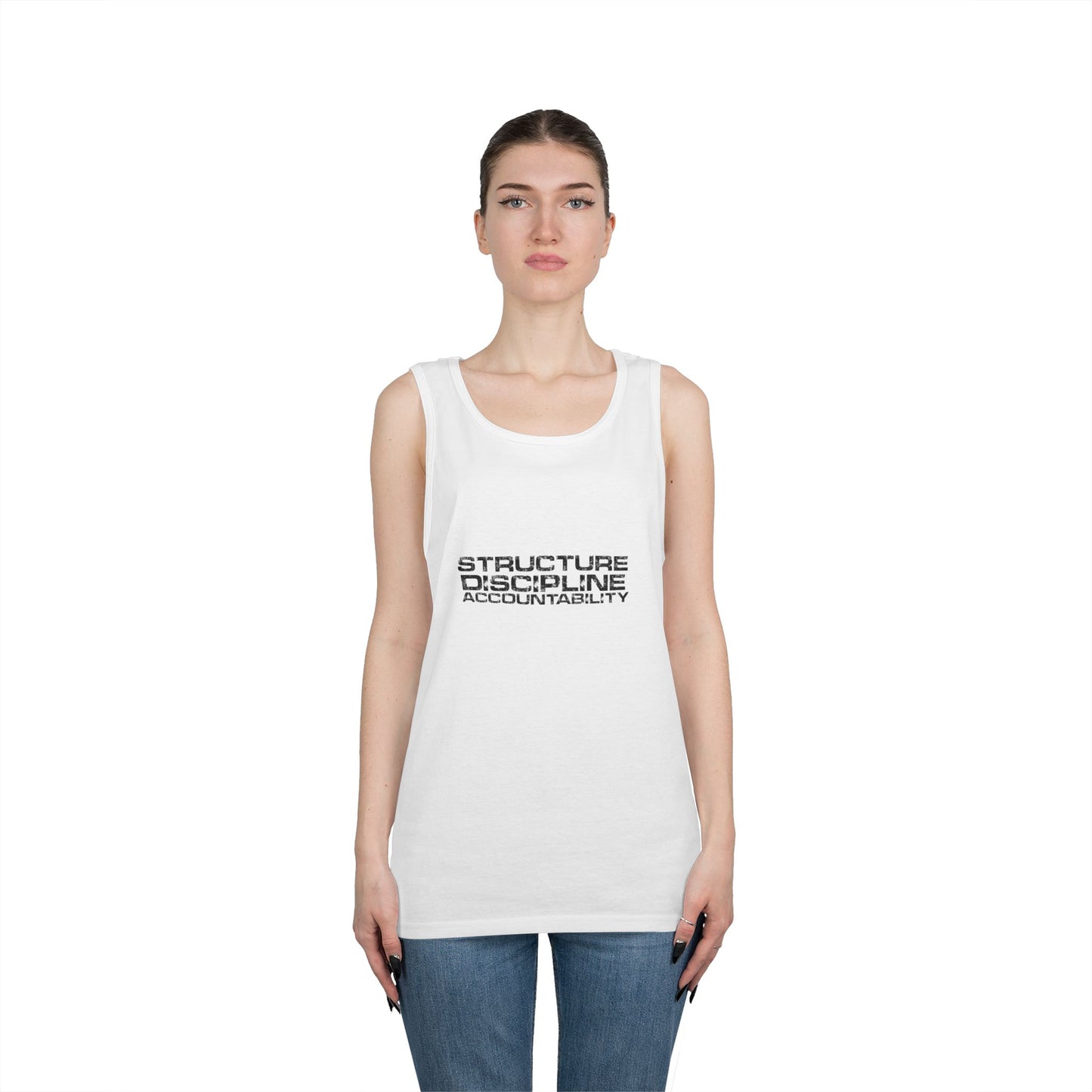 Structure  Discipline Accountability  (Tank Top)