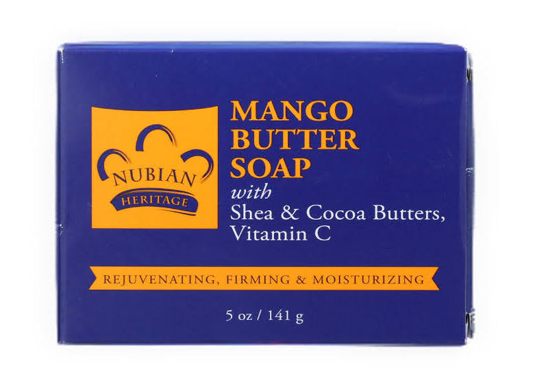 Nubian Heritage Bar Soap Mango Butter With Shea And Cocoa Butters And Vitamin C