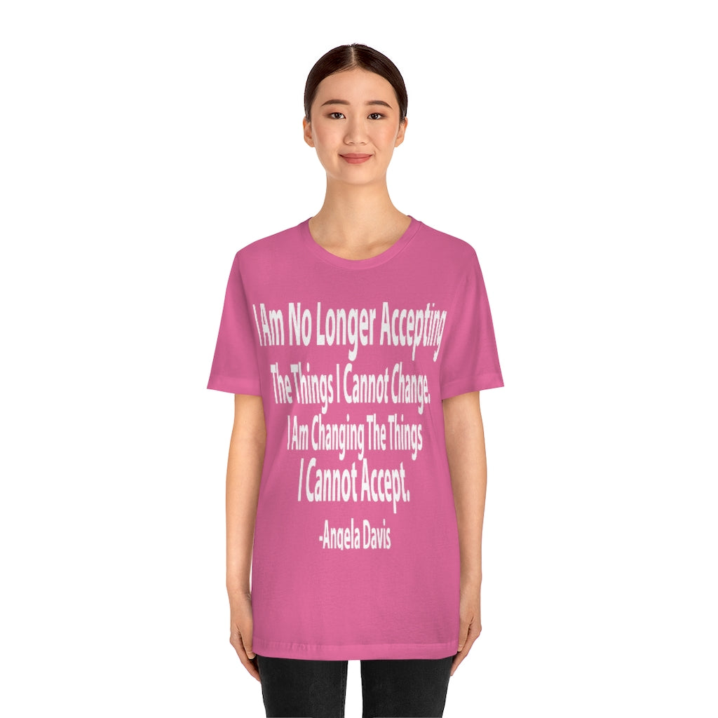 Angela Davis "Things I Can Change" (Short Sleeve)