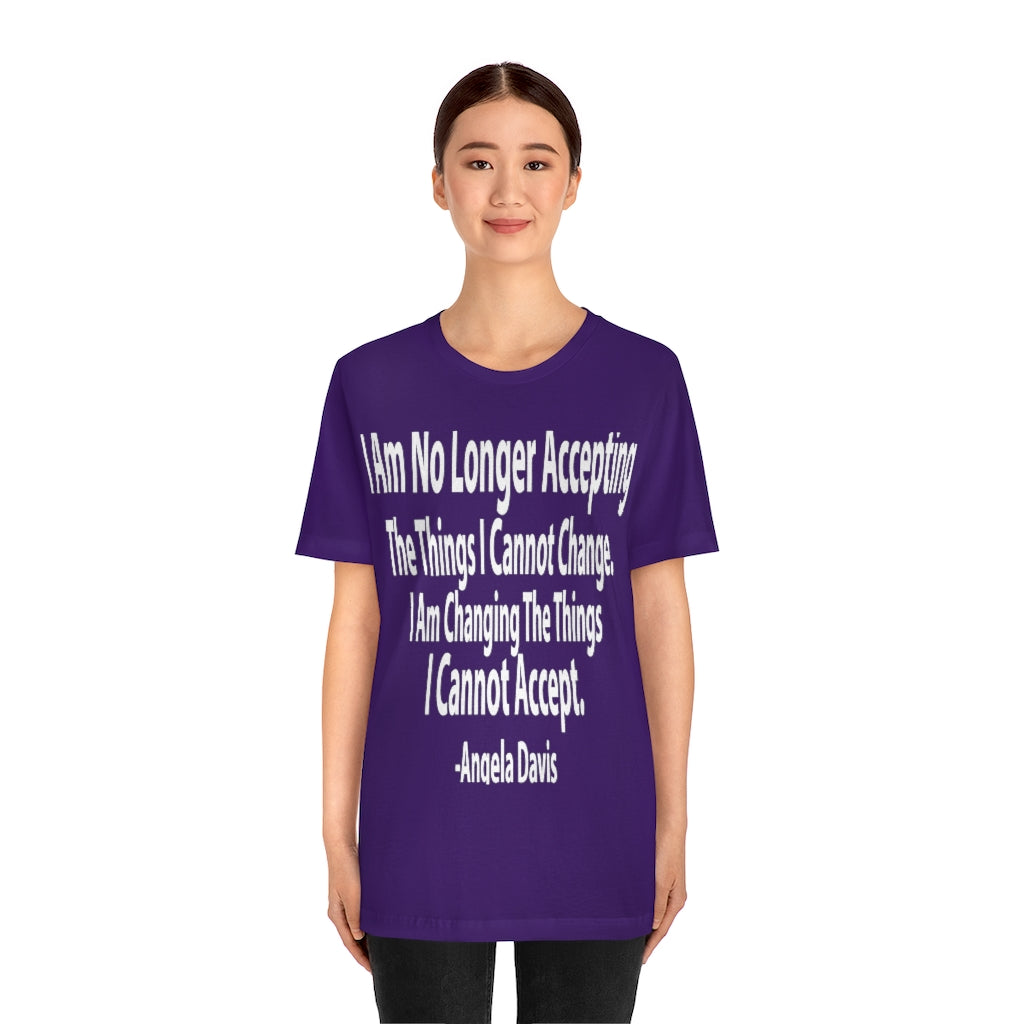 Angela Davis "Things I Can Change" (Short Sleeve)