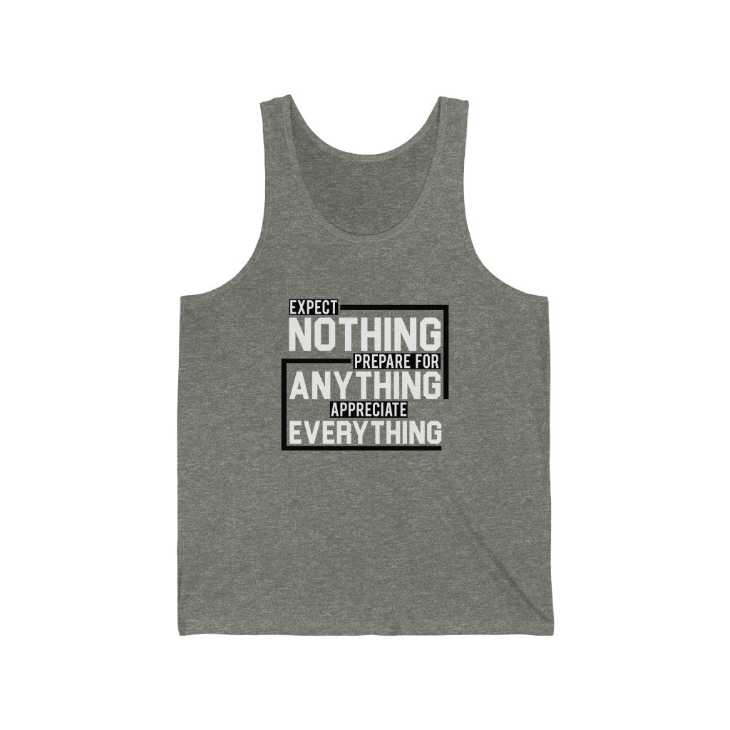 Expect Nothing (Adult Tanktop)