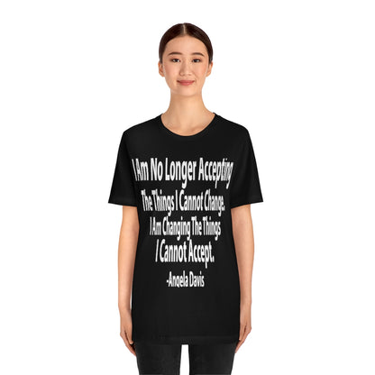 Angela Davis "Things I Can Change" (Short Sleeve)